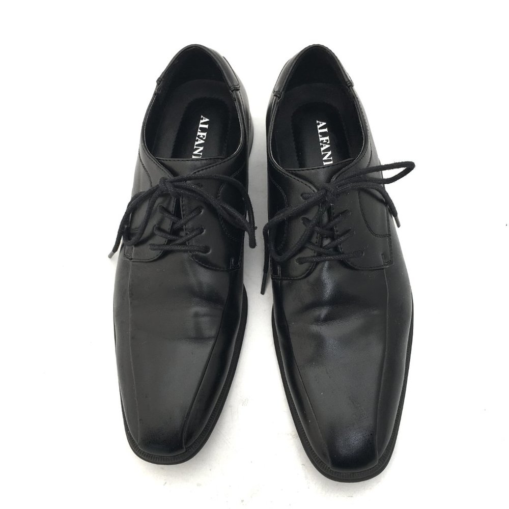 Alfani Black Seth Bike Toe Derby Dress Shoes 7